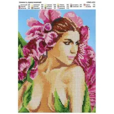ЮМА-425 Нежность прикосновений. Схема для вышивки бисером