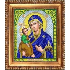 И-4021 Пресвятая Богородица Иерусалимская. Схема для вышивки бисером Благовест
