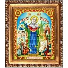 И-5036 Пресвятая Богородица Всех скорбящих радость. Схема для вышивки бисером Благовест