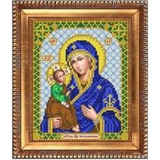И-5021 Пресвятая Богородица Иерусалимская. Схема для вышивки бисером Благовест