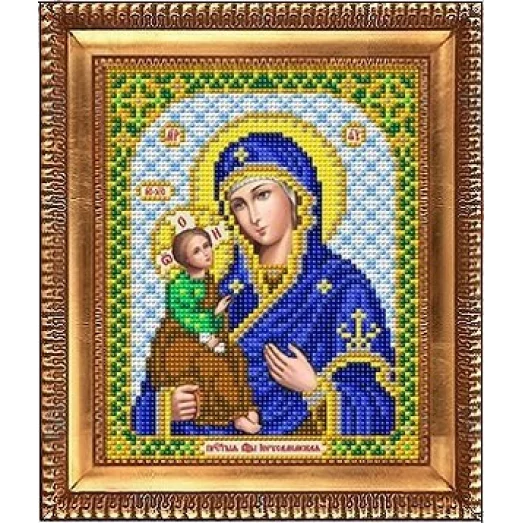 И-5021 Пресвятая Богородица Иерусалимская. Схема для вышивки бисером Благовест