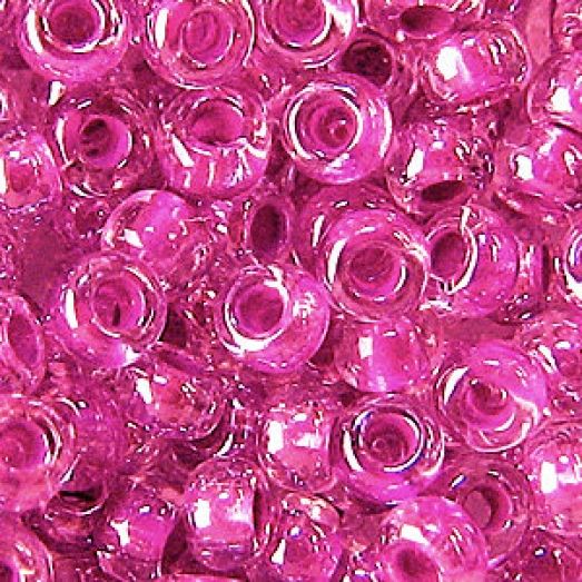 38877 Бисер Preciosa стеклянный розовый с ярким прокрасом