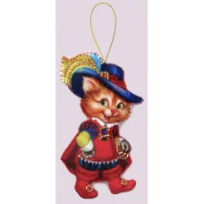 F-107 Набор с фетром Кот в сапогах. Butterfly