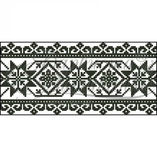 КЛ-077 Бисерная заготовка клатч белый. Барвыста Вышиванка