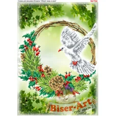 ВА-0784 (А3) Оберег мир в дом. Схема для вышивки бисером БисерАрт