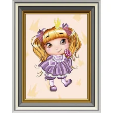 СД-262 Маленькая принцесса. Схема для вышивки бисером. Княгиня Ольга