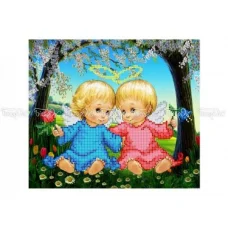 ЧВ-3186 Двойняшки. Схема для вышивки бисером. Бисерок