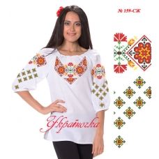 СЖ-159 УКРАИНОЧКА. Заготовка женской сорочки для вышивки