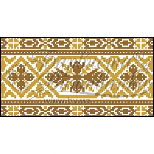 КЛ-079 Бисерная заготовка клатч белый. Барвыста Вышиванка