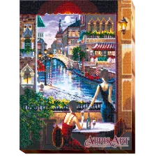 АВ-444 Подруги. Набор для вышивки бисером. Абрис Арт