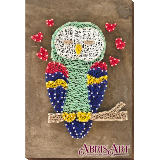 АВС-004 Сова. Набор стринг-арт ТМ Абрис Арт