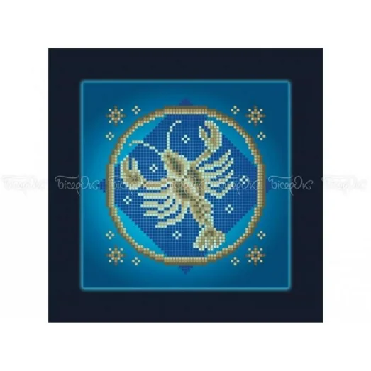 ЧВ-3362 Рак. Схема для вышивки бисером. Бисерок