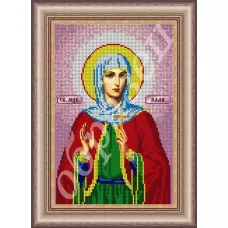 АМ-080 Св. Алла. Схема для вышивки бисером. ТМ Фея Вышивки