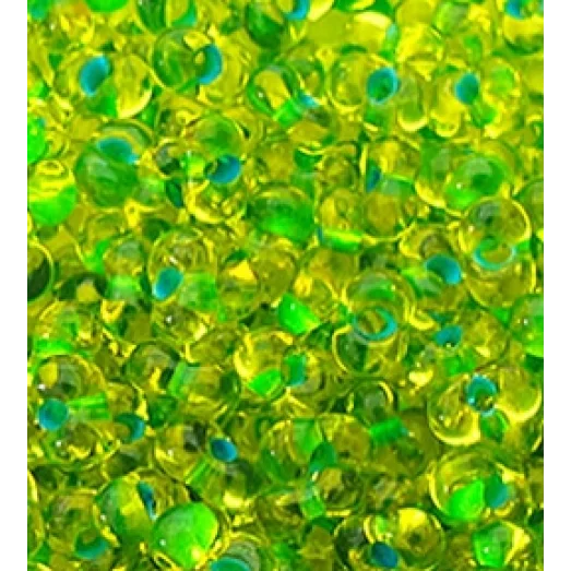 81058 Бисер Preciosa зеленый хамелион