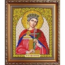 ИС-5033 Святая Великомученица Екатерина. Схема для вышивки бисером ТМ Славяночка