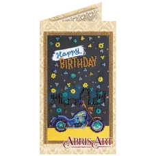 АО-143 Набор-открытка для вышивки бисером В добрый путь ТМ Абрис Арт