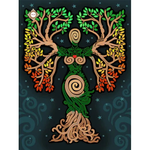 СЛ-3311 Женское начало. Схема для вышивки бисером ТМ Миледи