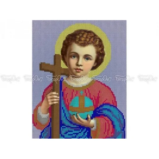 ЧВ-3065 Иисус младенец. Схема для для вышивки бисером Бисерок