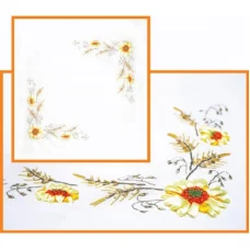 Л-012 Подсолнухи. Набор для вышивки лентами ТМ Чаривна Мить