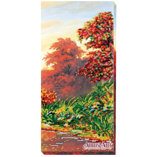 АВ-414 Осенние зарисовки-3. Набор для вышивки бисером. Абрис Арт