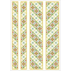 ФВС-015 Вышиванка. Водорастворимый флизелин. ТМ Княгиня Ольга