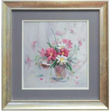 Л-019 Касмеи. Набор для вышивки лентами ТМ Чаривна Мить