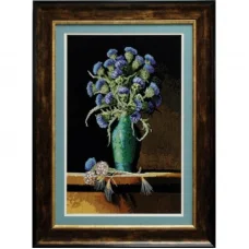 Л-021 Чертополох. Набор для вышивки лентами ТМ Чаривна Мить