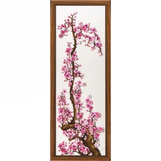М-86 Розовая сакура. Набор для вышивки ТМ Чаривна Мить