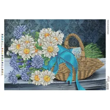 А2Н_043 БК-2039 Летний букет. Схема для вышивки бисером ТМ Virena