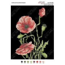 А4Н_112 БК-4363 Маки. Схема для вышивки бисером ТМ Virena  