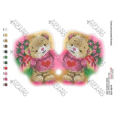 А4Н_091 БК-4329 Игрушка. Схема для вышивки бисером ТМ Virena  