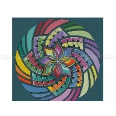 ЧВ-7048 Мандала Богатство. Схема для вышивки бисером. Бисерок