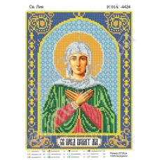 ЮМА-4424 Схема для вышивки бисером Святая Лия
