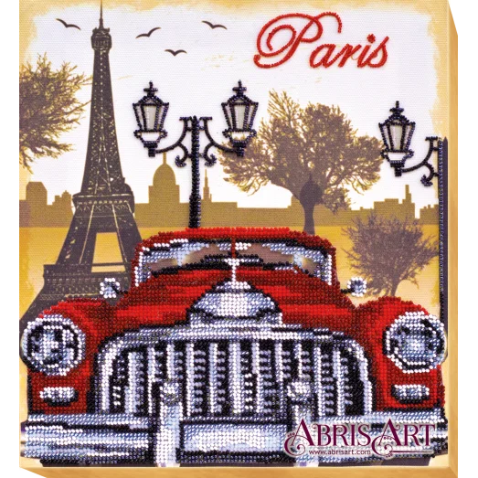 АВ-511 Красное и черное. Набор для вышивки бисером. Абрис Арт