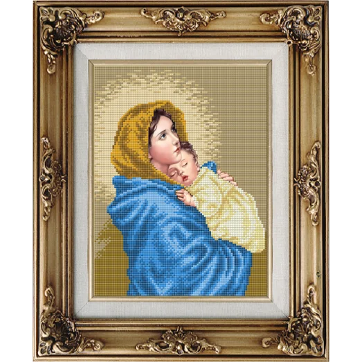 К-4019 Странствующая мадонна. Схема для вышивки бисером Благовест