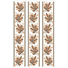 ФВЛ-029 Орнамент. Схема на водорастворимом флизелине. ТМ Княгиня Ольга