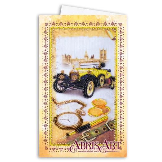 АОМ-013 Открытка-конверт. Лондонский стиль. Абрис Арт