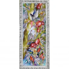 НИК-8448 Гранаты. Схема для вышивки бисером ТМ Конек