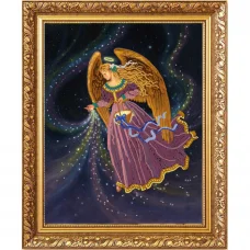 НИК-8484 Звездный ангел. Схемы для вышивки бисером ТМ Конек