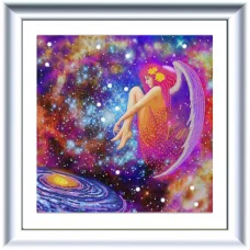 НИК-8494 Космическая фантазия. Схема для вышивки бисером Конек ТМ