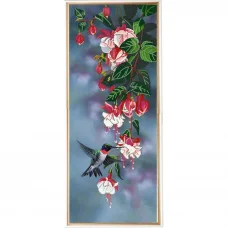 НИК-8495 Фуксия. Схема для вышивки бисером Конек ТМ