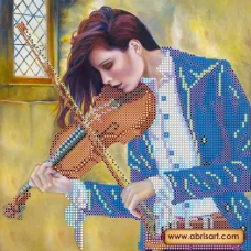 АС-457 Музыка души. Схема на художественном холсте Абрис Арт