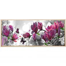 НИК-8511 Цветущая магнолия. Схема для вышивки бисером ТМ Конек