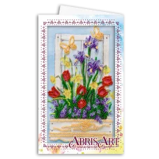 АОМ-003 Открытка-конверт. Ранняя весна. Абрис Арт