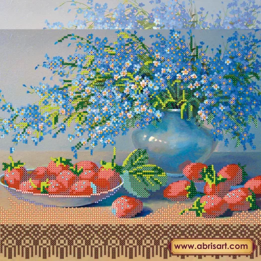 АС-162 Сладкий урожай. Схема для вышивки бисером на холсте. АбрисАрт