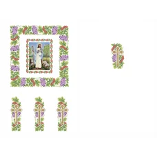 Х-004 Хоругвь. Схема для вышивки бисером ТМ Княгиня Ольга