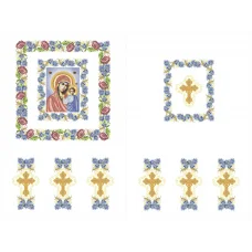 Х-005 Хоругвь. Схема для вышивки бисером ТМ Княгиня Ольга