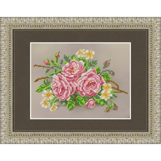 КС-4007 Нежные розы. Схема для вышивки бисером ТМ Славяночка