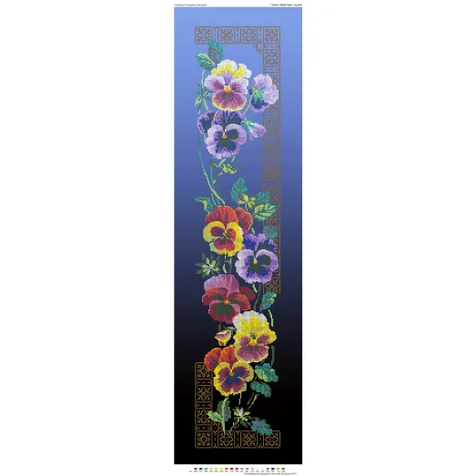 П-3401 (30*100) Братики. Схема для вышивки бисером. Бисерок