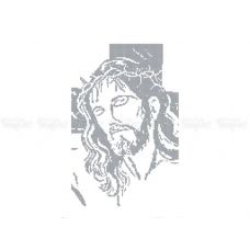 ЧВ-5224 (30*40) Иисус распятие. Схема для вышивки бисером Бисерок